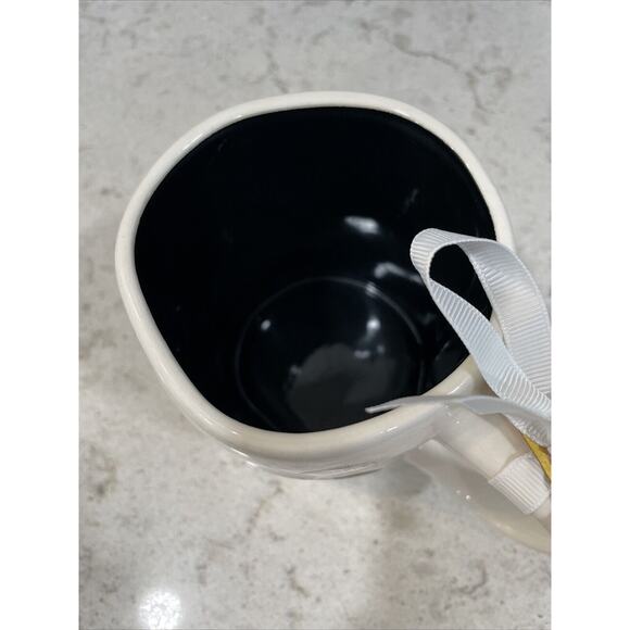 GAME DAY Football Rae Dunn x Peanuts Snoopy & Woodstock Coffee Tea 19oz Mug NEW - Picture 5 of 6